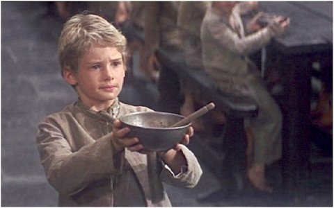 Begging boy Blank Meme Template