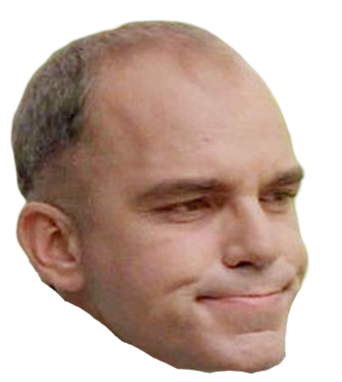 Sling blade head face Blank Meme Template