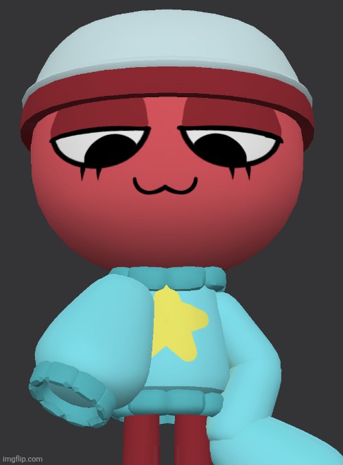 Gigi looks down at you, smuging.mp3 | image tagged in smug gigi looks down at you,sumg-pocalypse,gigi,dandy's world | made w/ Imgflip meme maker