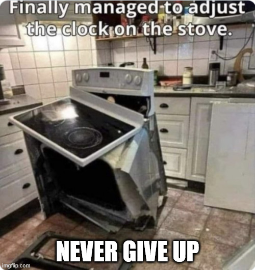 Perseverance pays off | NEVER GIVE UP | image tagged in repost,perseverance,pays off | made w/ Imgflip meme maker