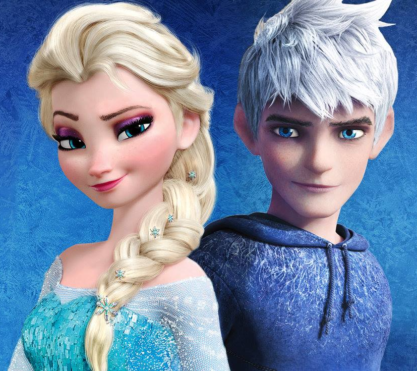 Jelsa Jack Frost X Elsa Blank Meme Template