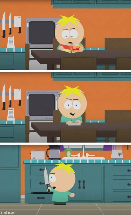 Butters Kill John Lennon | image tagged in butters kill john lennon | made w/ Imgflip meme maker