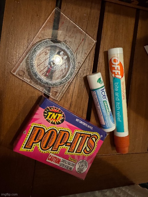 Went for a walk with my mom, this is what was in my pocket :D | made w/ Imgflip meme maker