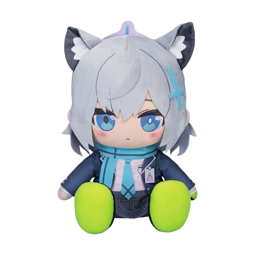 Shiroko Plushie Blank Meme Template