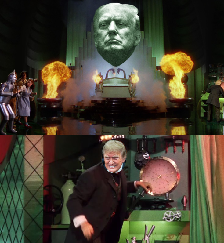 Wizard of Trump Blank Meme Template