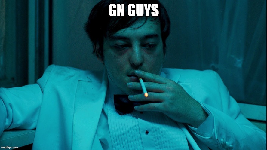 Gn joji | image tagged in gm joji | made w/ Imgflip meme maker