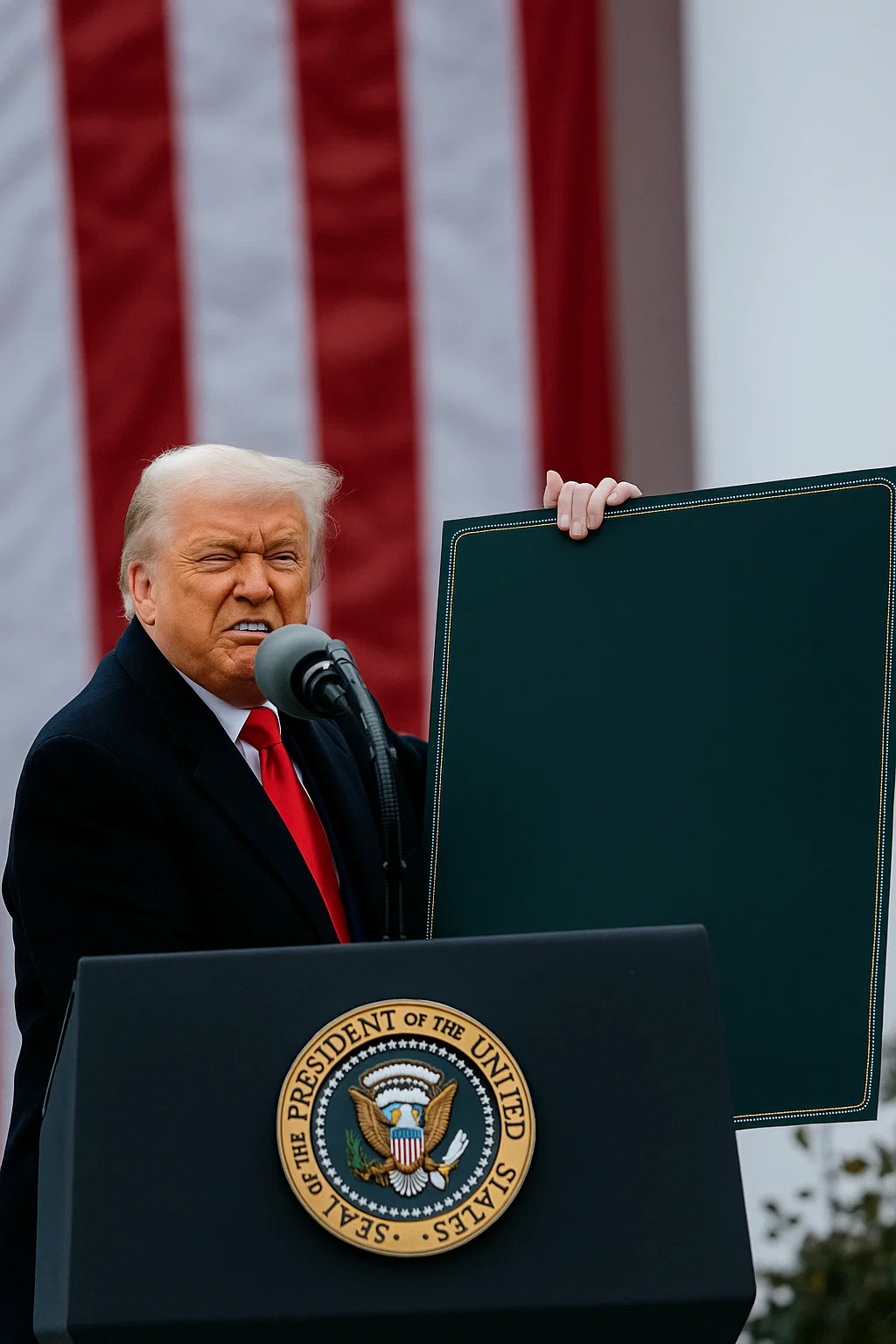 Tariff Man Blank Meme Template