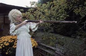 Dolly Parton shooting Blank Meme Template