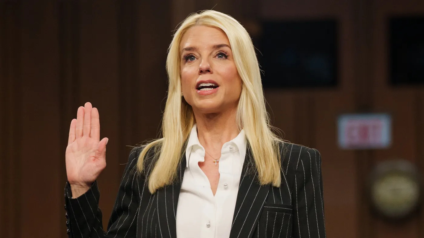 Pam Bondi Blank Meme Template