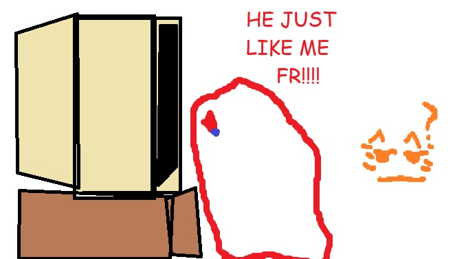HE JUST LIKE ME FR Blank Meme Template