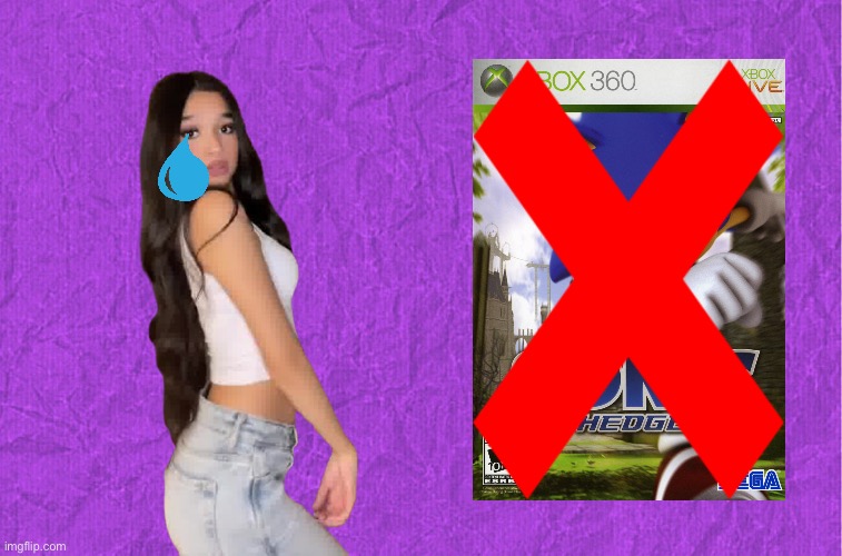 Jasmine Mir Cries | image tagged in generic purple background,xbox,sonic the hedgehog,crying girl,youtube,playstation | made w/ Imgflip meme maker