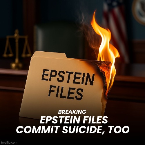 White House Claims Epstein Files Committed Suicide and No Longer Available For Release | image tagged in memes,funny memes | made w/ Imgflip meme maker