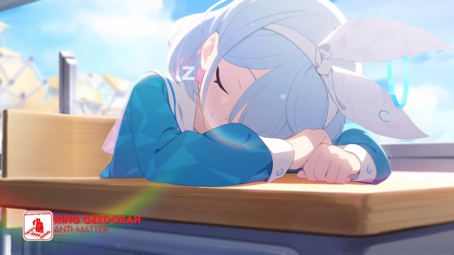Arona Sleeping Blank Meme Template