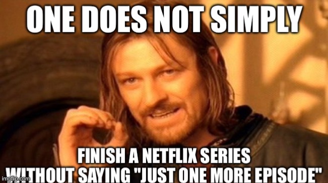 77371 | image tagged in netflix,one does not simply,relatable,series | made w/ Imgflip meme maker