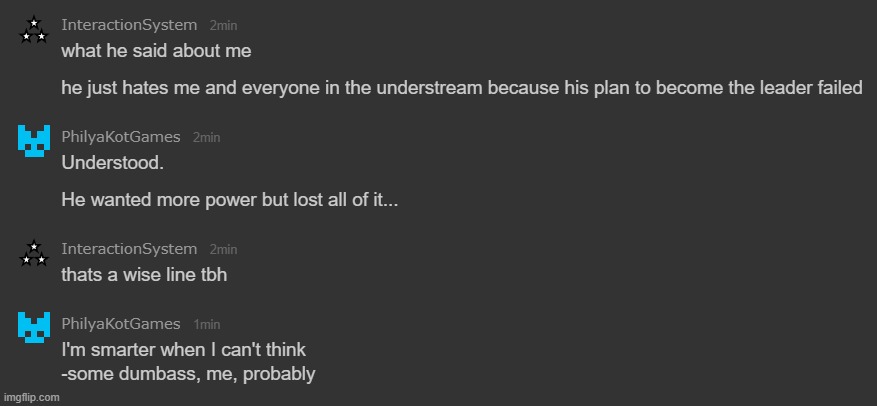 very wise of him, and very unexpected. that phrase actually made me stare at the screen for a moment | image tagged in sans of topic | made w/ Imgflip meme maker