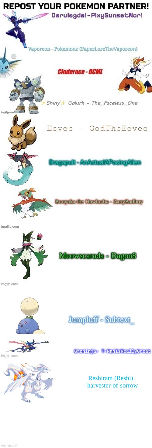 Reshiram (Reshi) - harvester-of-sorrow | image tagged in pokemon,favorites | made w/ Imgflip meme maker