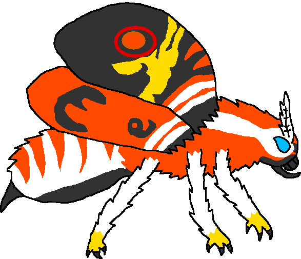 High Quality Mothra (PaleoVerse + EOIVerse) Blank Meme Template