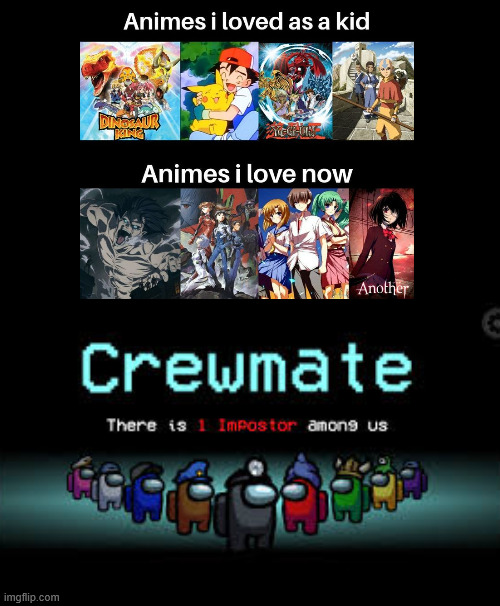 Avatar isn't anime! | image tagged in there is 1 imposter among us,avatar,anime | made w/ Imgflip meme maker