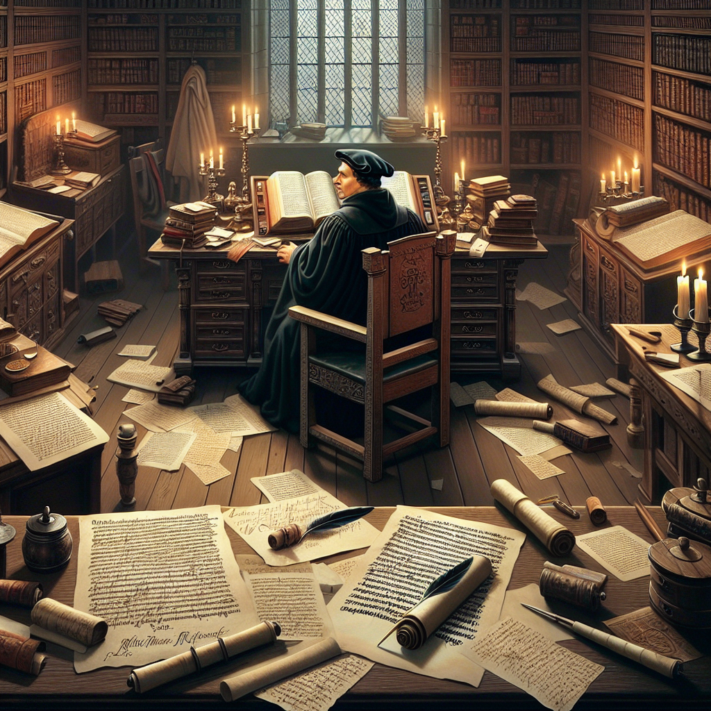Luther’s Exegetical Approach and Table Talk Remarks Blank Meme Template