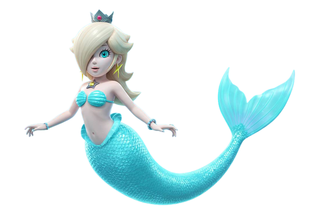 mermaid rosalina Blank Meme Template