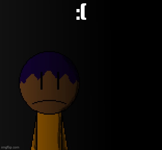 brother | :( | image tagged in brother | made w/ Imgflip meme maker
