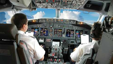 pilot cockpit Blank Meme Template