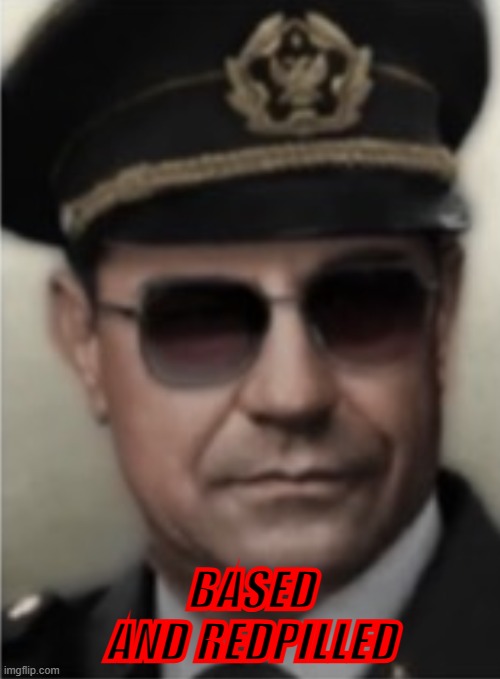 great trial man drip | BASED AND REDPILLED | image tagged in great trial man drip | made w/ Imgflip meme maker
