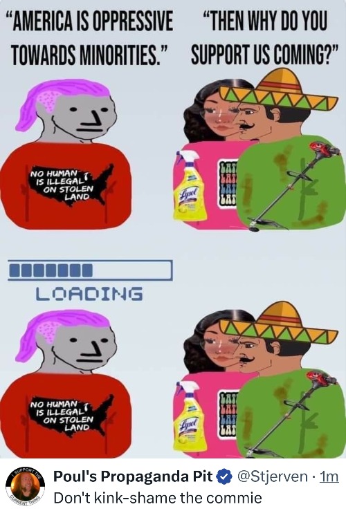 Doing comments... | image tagged in minorities,american politics | made w/ Imgflip meme maker