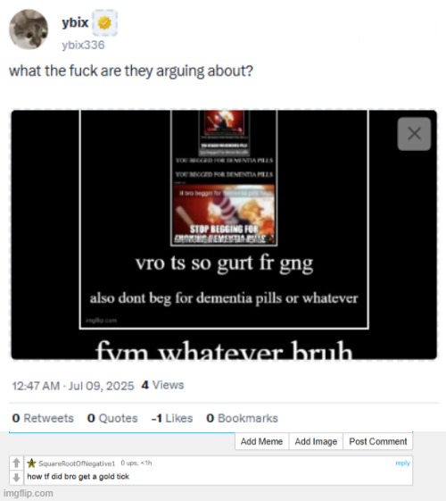 doodoopost | image tagged in i,d,k | made w/ Imgflip meme maker