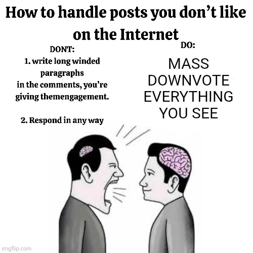 MASS DOWNVOTE EVERYTHING YOU SEE | made w/ Imgflip meme maker