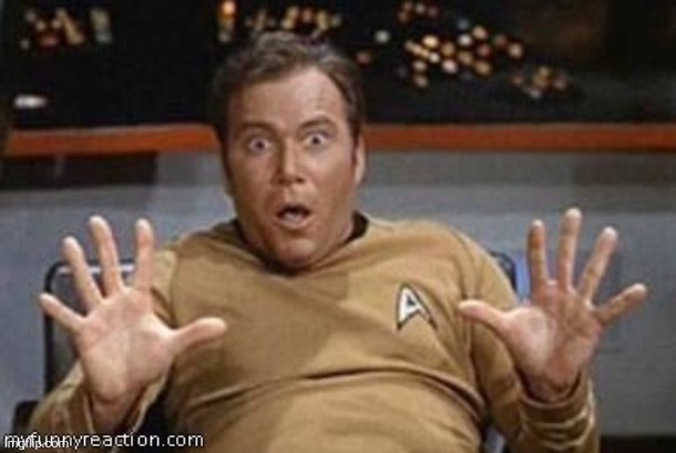 Kirk Shocking | image tagged in kirk shocking | made w/ Imgflip meme maker