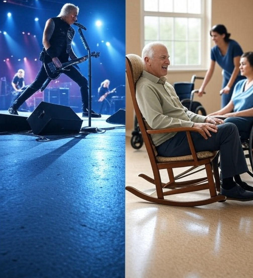 Rock and roll then and now Blank Meme Template
