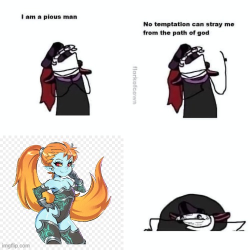 Midna tempts me! | image tagged in i am a pious man | made w/ Imgflip meme maker