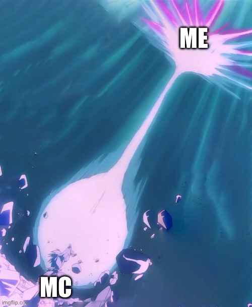 Kamehameha | ME MC | image tagged in kamehameha | made w/ Imgflip meme maker