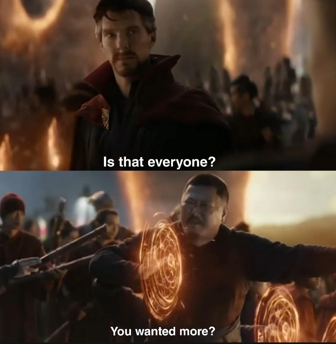 High Quality Is That Everyone? (Avengers: Endgame) Blank Meme Template