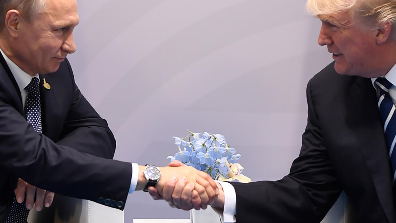 High Quality Trump meets Putin Blank Meme Template