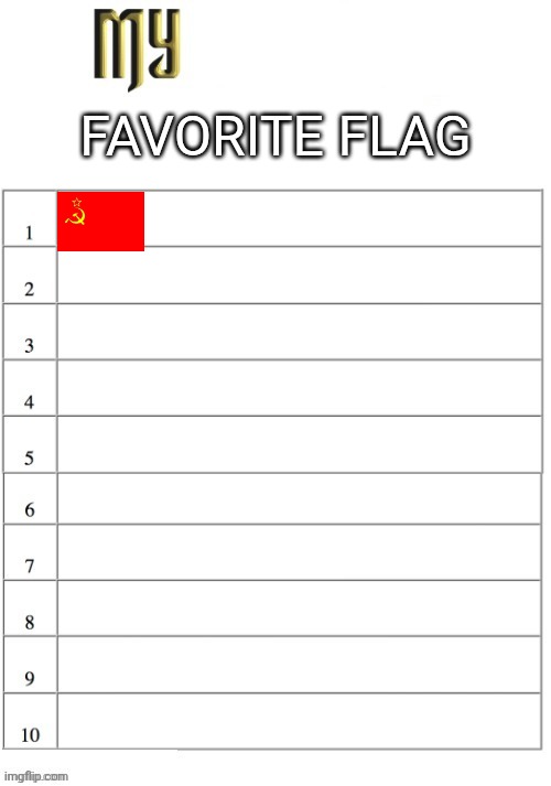 WORKERS OF SORDLAND HEAR OUR CALK UNITED WE STAND NEVE TO FALL FROM EVERY HEART OUR ANTHEM SPRUNG FOR OUR SONGS WILL BE SUNG | FAVORITE FLAG | image tagged in top ten list better | made w/ Imgflip meme maker