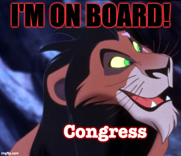 Congress | made w/ Imgflip meme maker