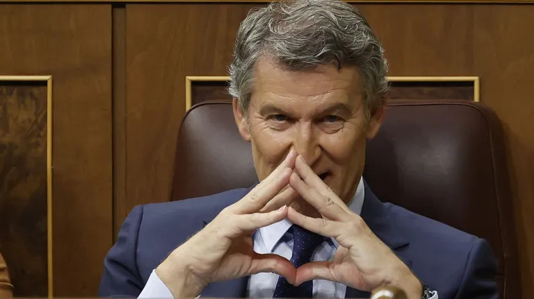 Alberto Nuñez Feijoo Blank Meme Template