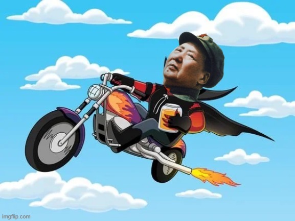 Mao Zedong the super devil (family guy) | image tagged in family guy,mao zedong,communism | made w/ Imgflip meme maker