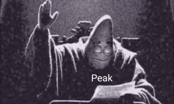 High Quality Peak Blank Meme Template