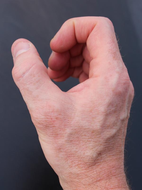 High Quality right hand Blank Meme Template