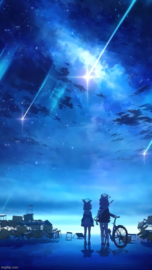 Shared this for y'all :D (Credit goes to their respective owners) | image tagged in blue archive,where all the miracles begin,wallpaper,nice | made w/ Imgflip meme maker