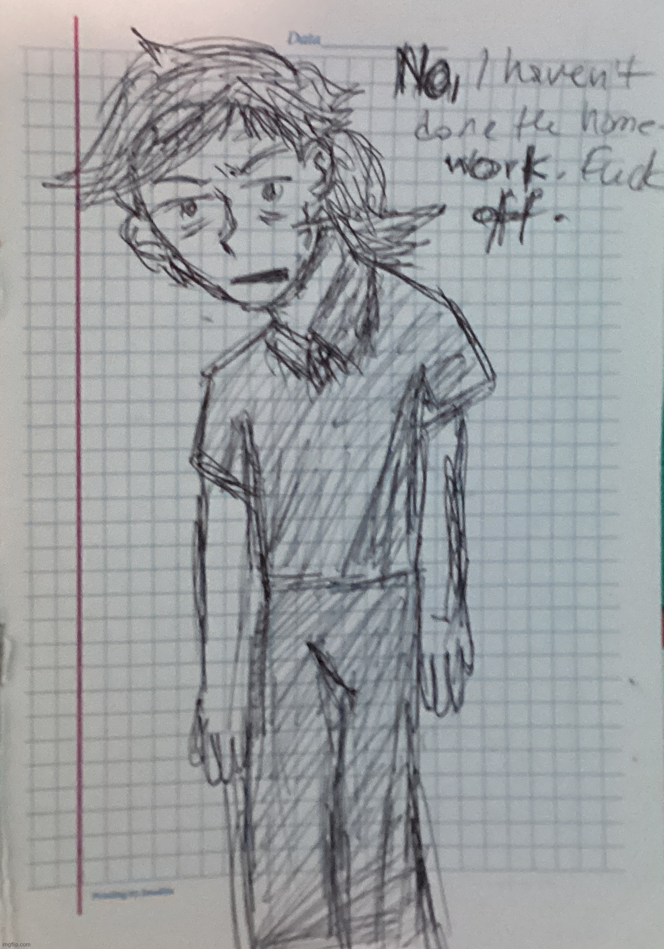 Salty fucking loser, redrawn. | image tagged in drawing,dea | made w/ Imgflip meme maker