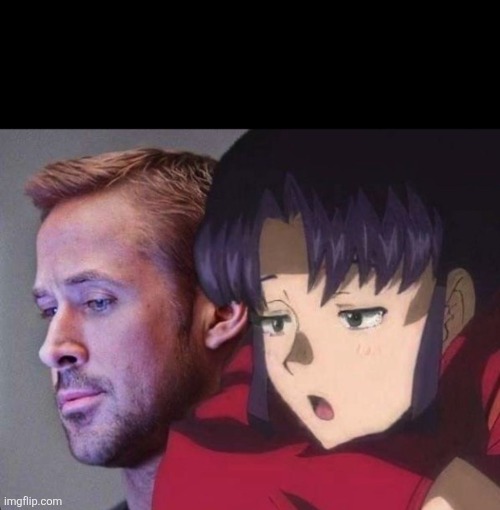 ryan and misato | image tagged in ryan and misato | made w/ Imgflip meme maker