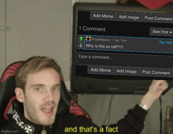 image tagged in and that's a fact | made w/ Imgflip meme maker