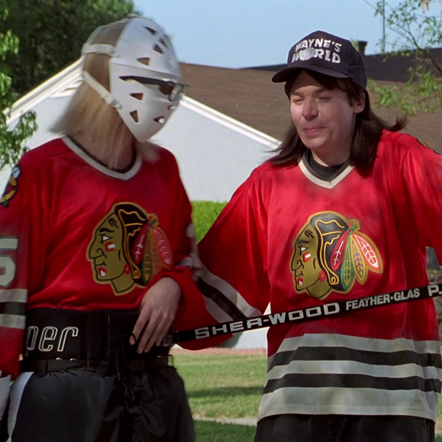 Wayne and Garth Hockey Blank Meme Template