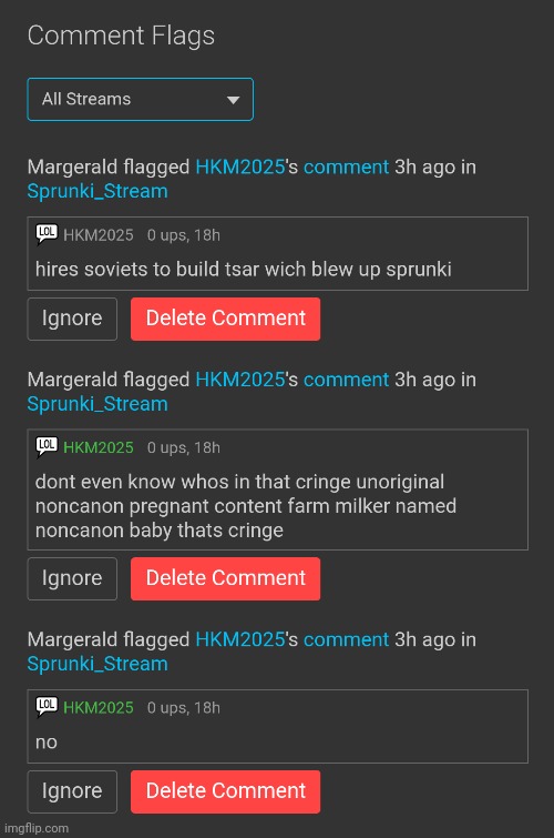 Margerald All Along | image tagged in comment flag,memes,margerald | made w/ Imgflip meme maker
