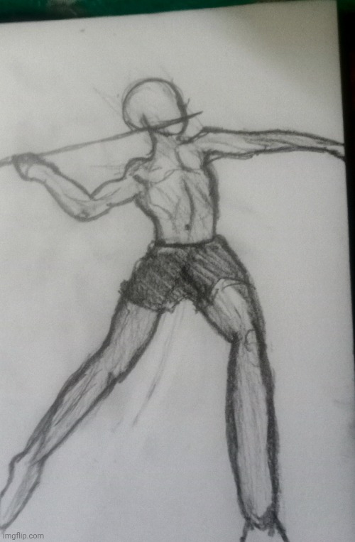 Anatomy and pose practice | made w/ Imgflip meme maker