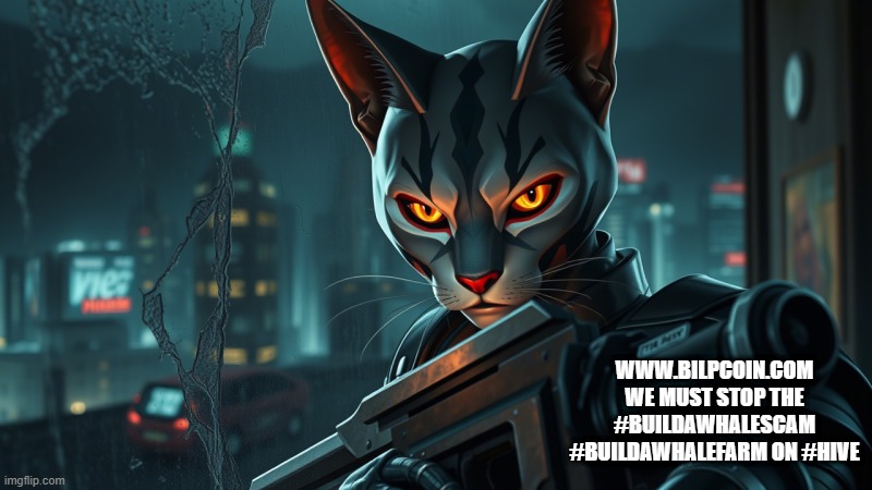WWW.BILPCOIN.COM WE MUST STOP THE #BUILDAWHALESCAM #BUILDAWHALEFARM ON #HIVE | made w/ Imgflip meme maker